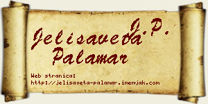Jelisaveta Palamar vizit kartica